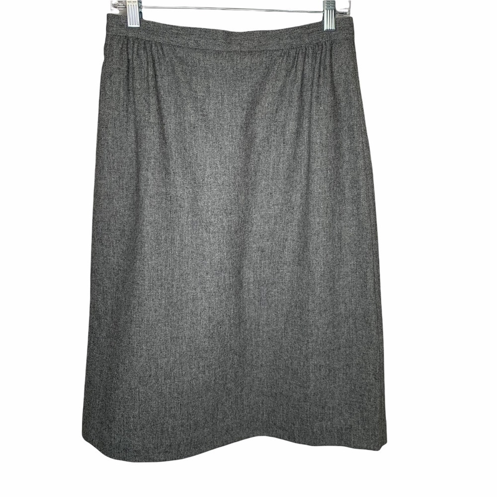 Vtg Country Suburbans 80’s Career Wool skirt 12